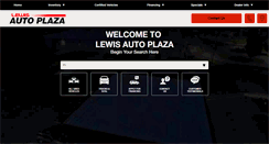 Desktop Screenshot of lewisautoplaza.com